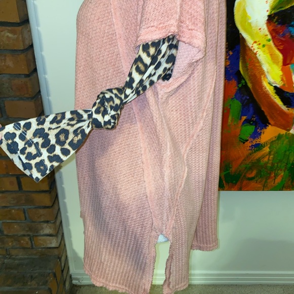 Dusty rose pullover - Picture 3 of 4